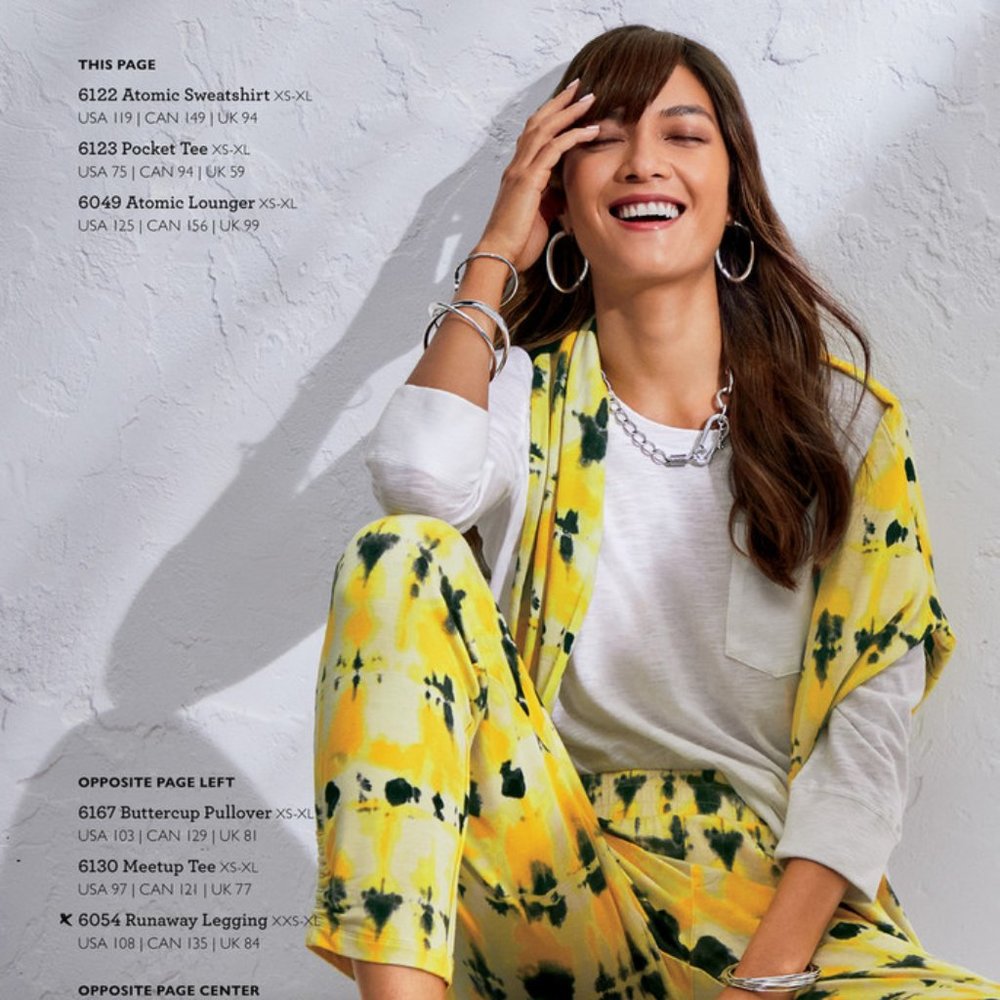 CAbi #6123 White Pocket Tee $39 NWOT